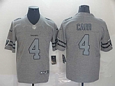 Nike Raiders 4 Derek Carr 2019 Gray Gridiron Gray Vapor Untouchable Limited Jersey,baseball caps,new era cap wholesale,wholesale hats